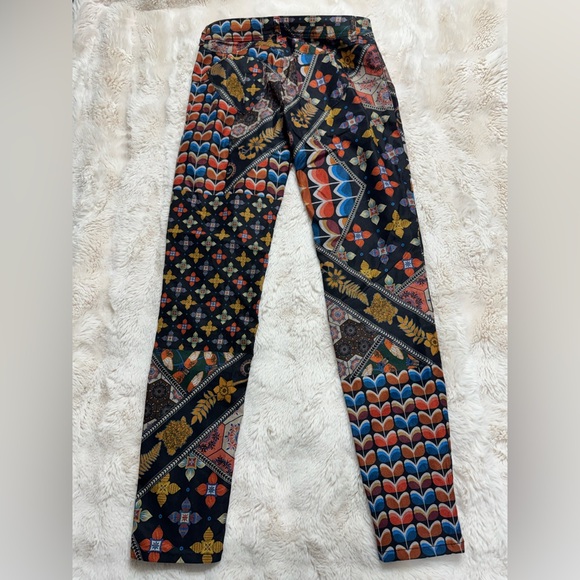 Desigual Multicolor Patterned Women's Jeans - Picture 6 of 8